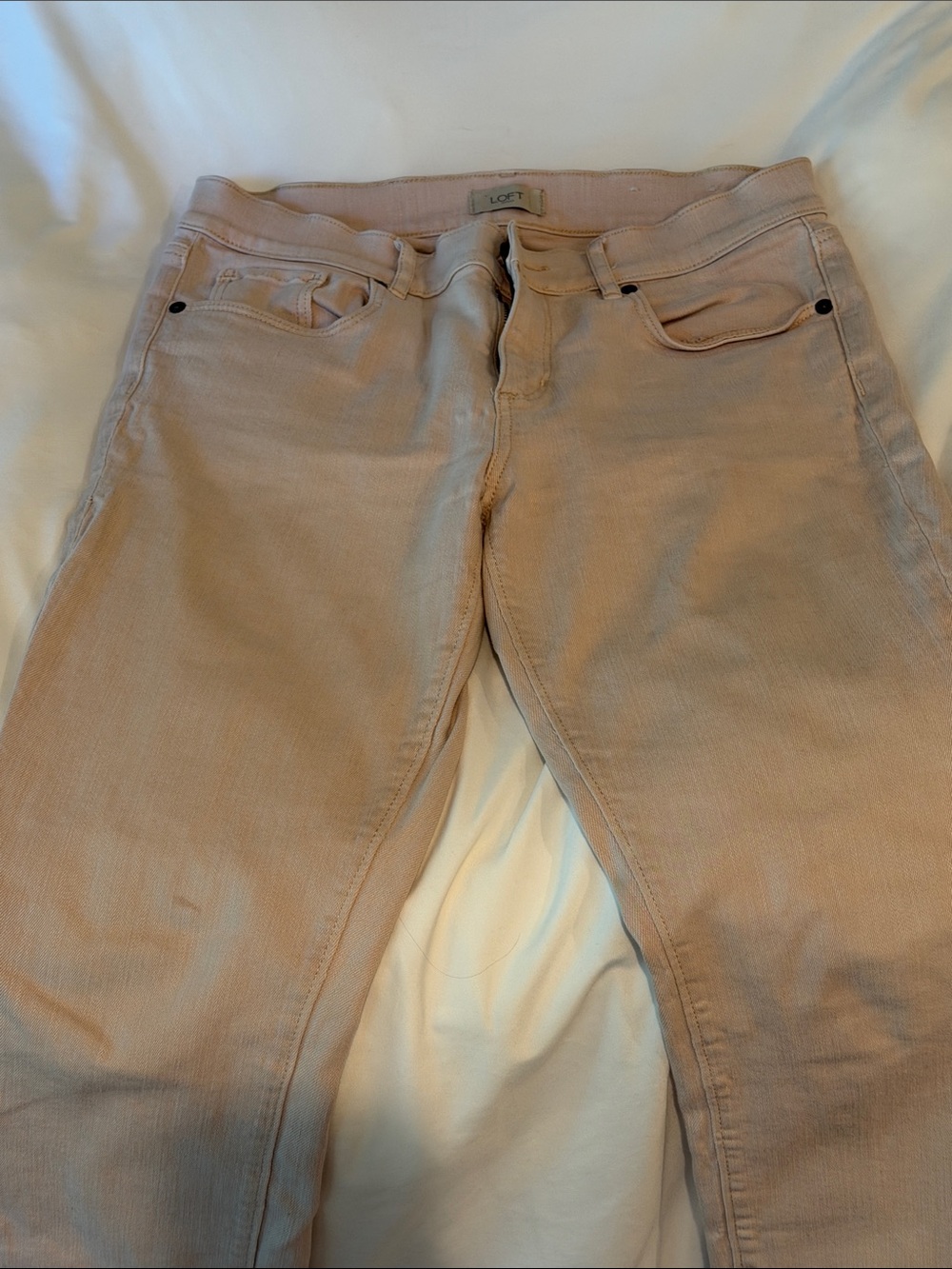 LOFT Women’s Soft Blush Straight Jeans